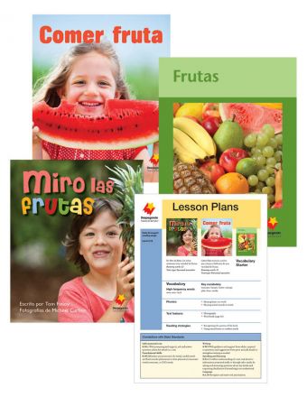 Miro las frutas / Comer fruta / Frutas Vocabulary Starter
