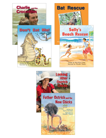 Build Literacy Learning™Collection One Topic 6-Pack Set, People and Animals