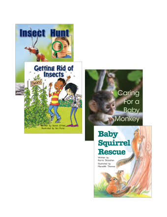 Build Literacy Learning™Collection Two Topic 6-Pack Set, People and Animals