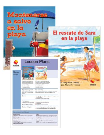 Mantenerse a salvo en la playa / El rescate de Sally en la playa