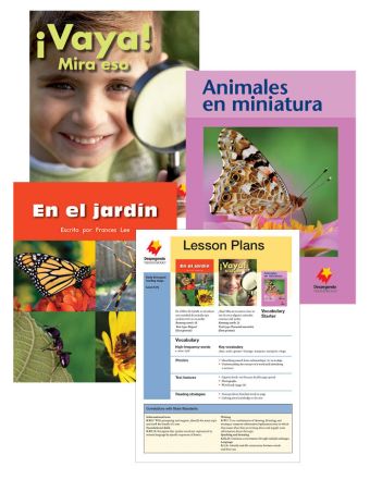 En el jardín / ¡Vaya! Mira eso / Animales en miniatura Vocabulary Starter