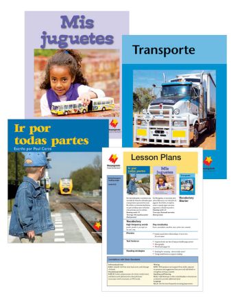 Mis juguetes / Ir por todas partes / Transporte Vocabulary Starter