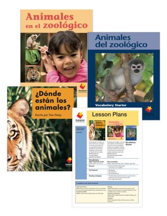 ¿Dónde están los animales? / Animales en el zoológico / Animales del zoológico Vocabulary Starter