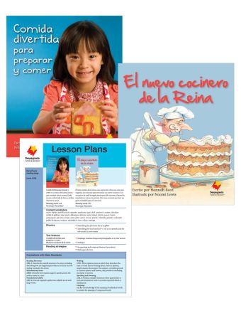 Comida divertida para preparar y comer / El nuevo cocinero de la Reina