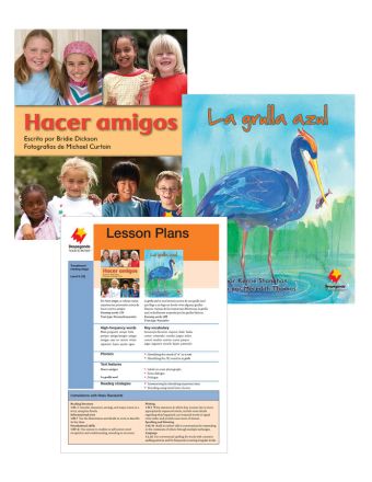 Hacer amigos / La grulla azul