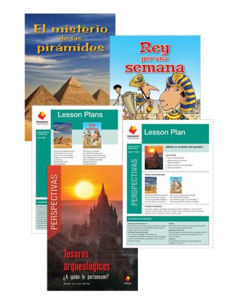 El misterio de las pirámides / Rey por una semana / Tesoros arqueológicos