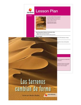 Los terrenos cambian de forma