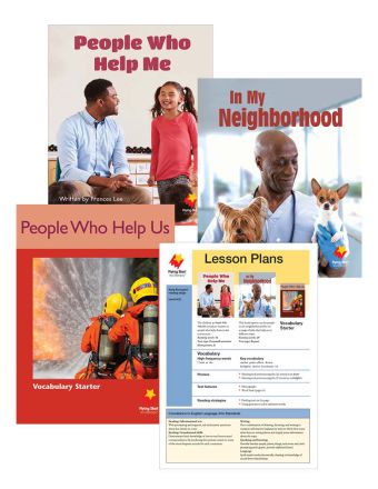 In My Neighborhood / People Who Help Me / People Who Help Us Vocabulary Starter